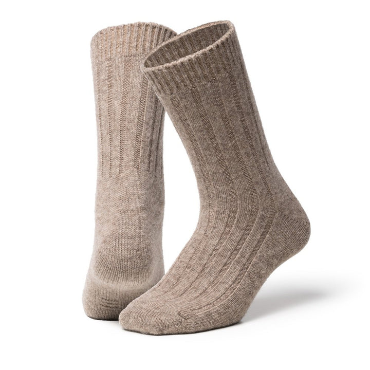 Oims Merino Ull Sokker Natural Brown