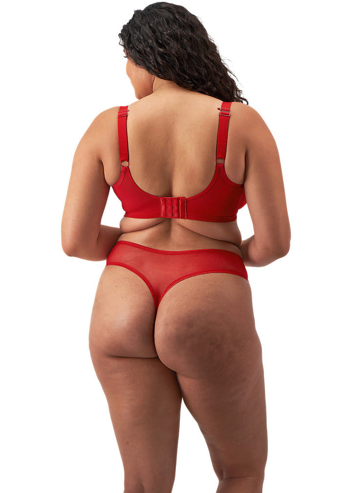 Matilda Plunge Bh Haute Red