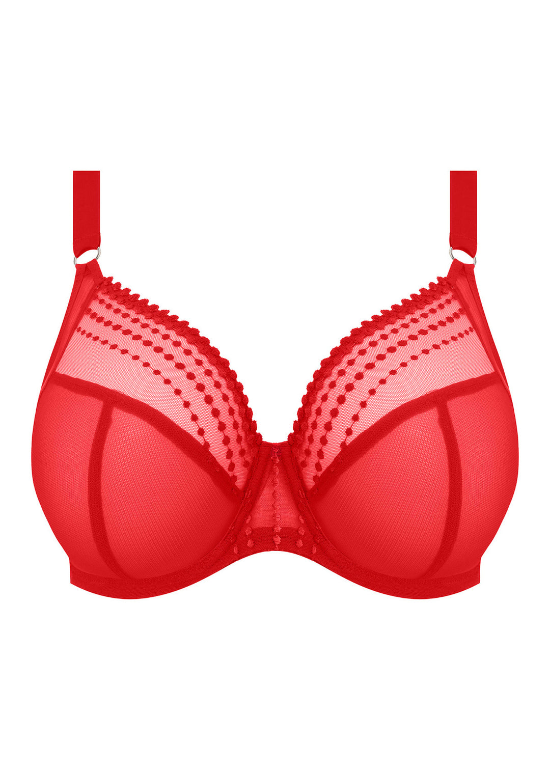 Matilda Plunge Bh Haute Red