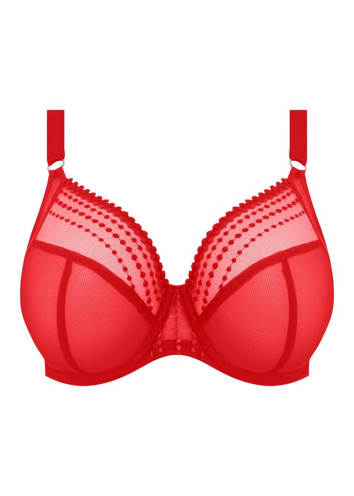 Matilda Plunge Bh Haute Red