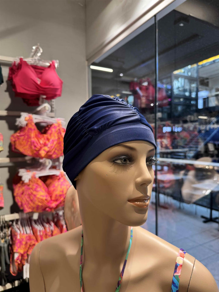 Retro Badehette Blå