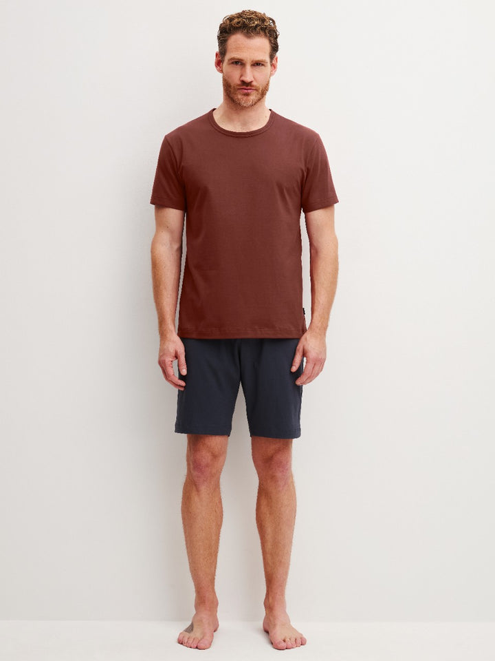 Relax Essentials Kort Pysj Brick Red