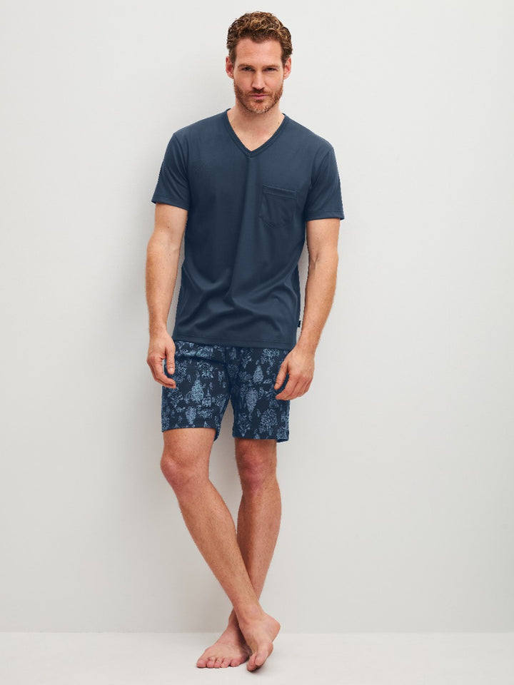 Relax Streamline Kort Pysj Night Shadow