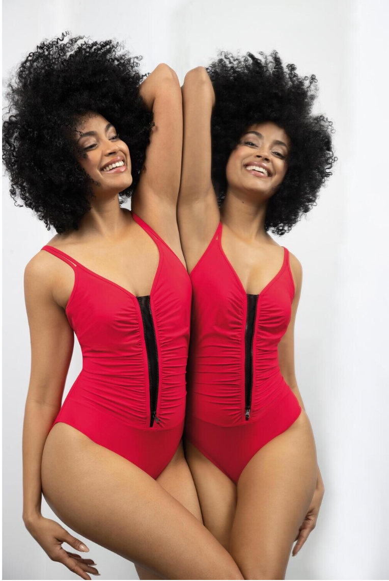 Color up your life badedrakt Rød