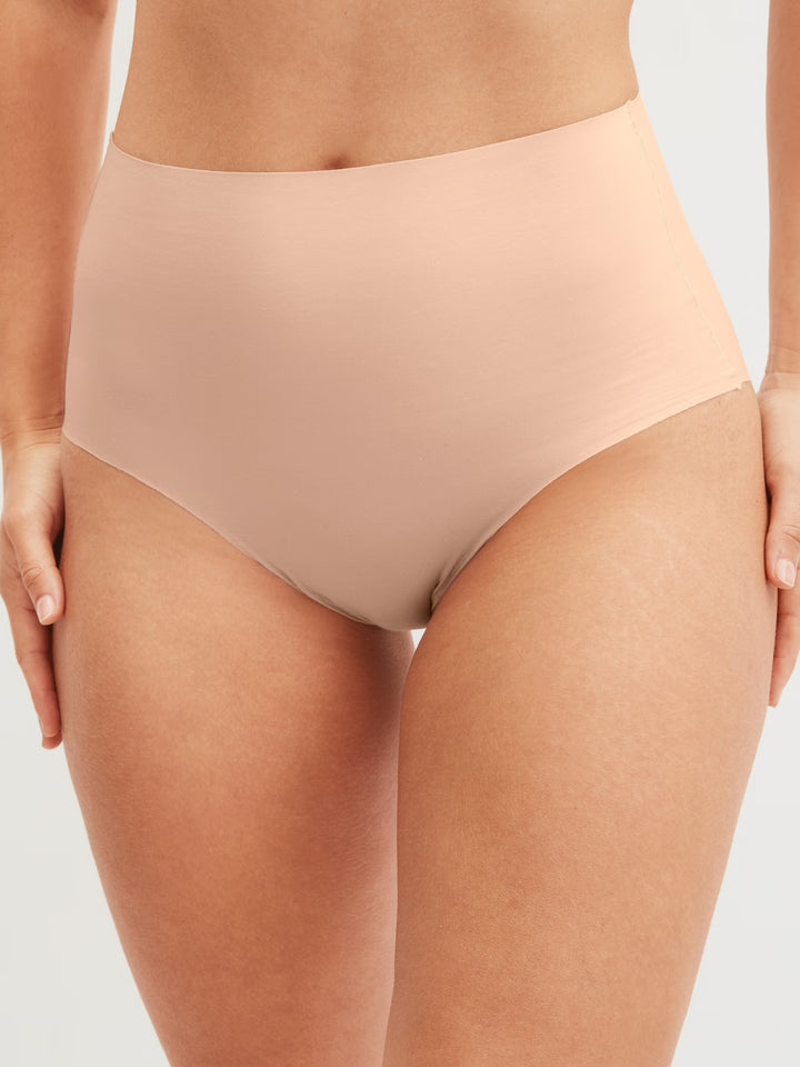 Natural Skin Sømløs Full Brief Rose Teint