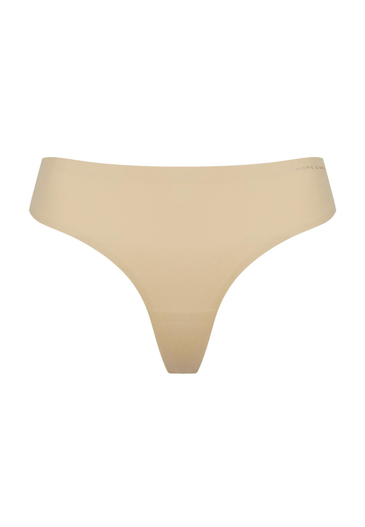 Second Skin String Sømløs Beige