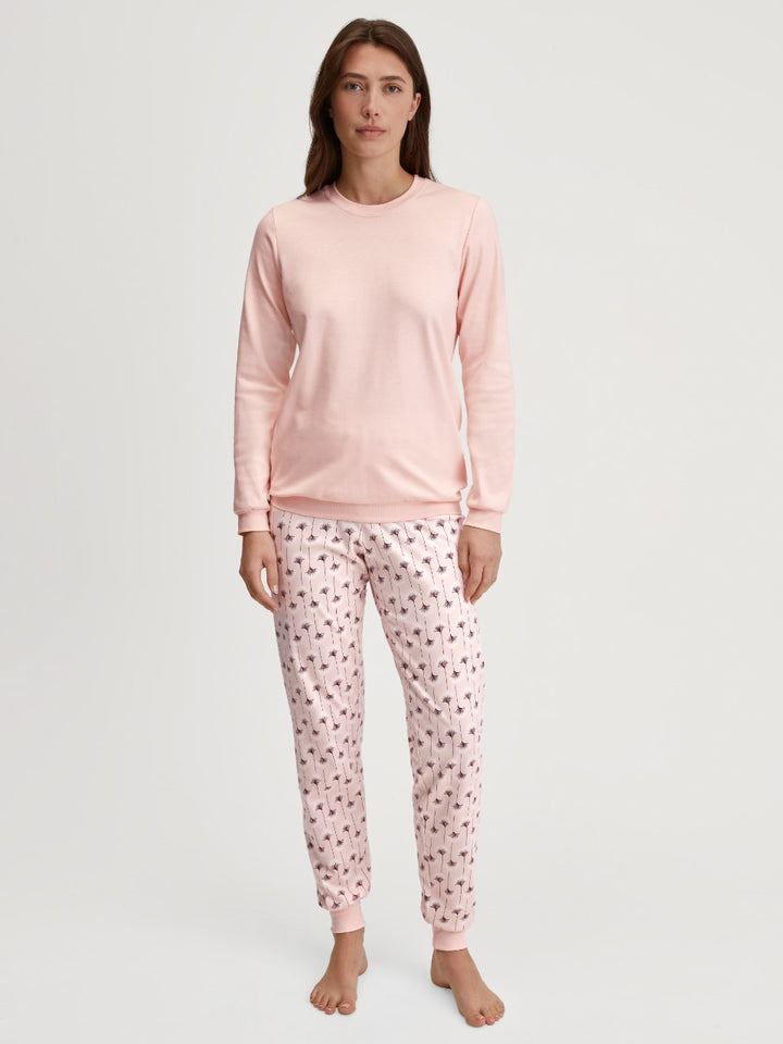 Midnight Flowers Pysjamas Pearl Blush