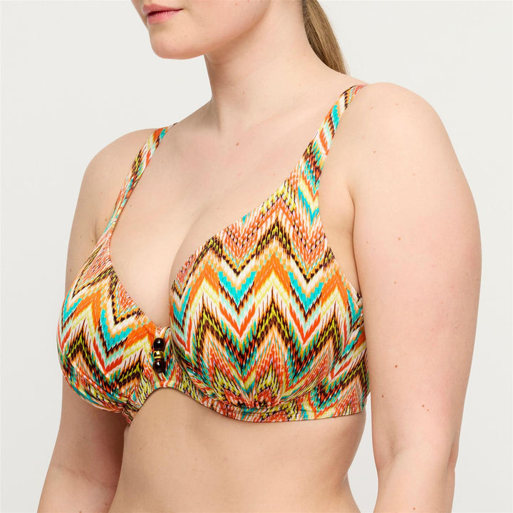 Tubou Plunge Bikinioverdel Ikat Summer