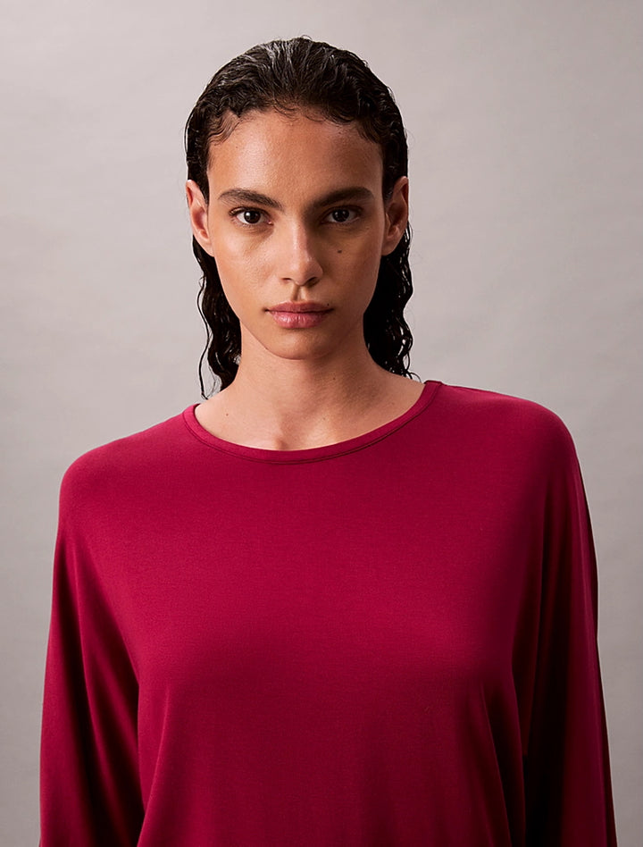 Ultra Soft Modal Pysjamas Beet Red