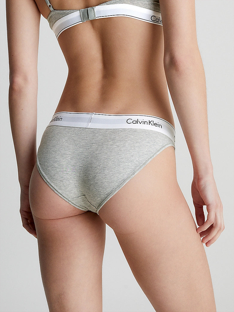 Modern Cotton Bikinibrief Grey Heather