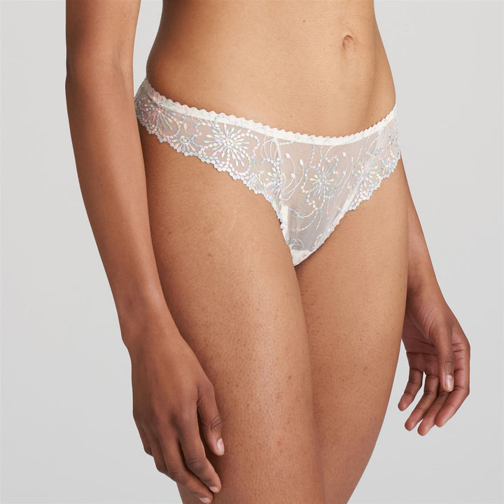 Jane String Boudoir Cream