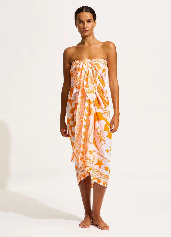 Corfu Sarong Turmeric