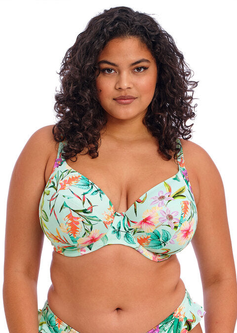 Sunshine Cove Plunge Bikinioverdel Aqua