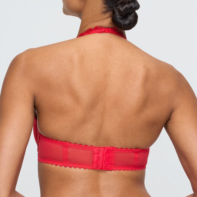 Jane Heart Shape Bh True Red
