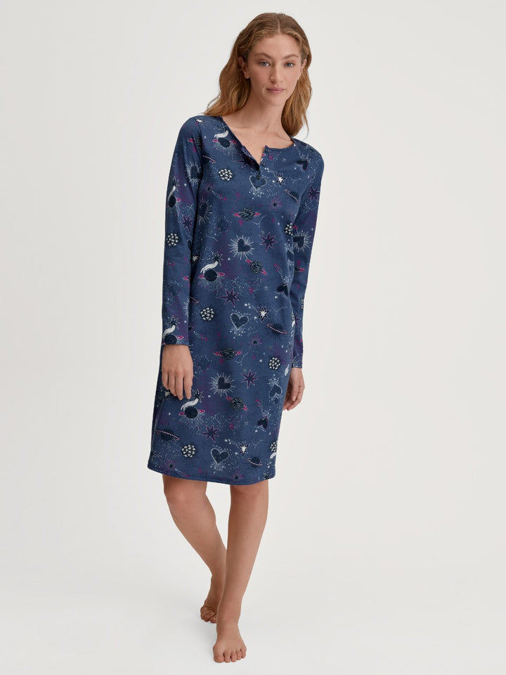 Mystic Nights Nattkjole Cobalt Blue