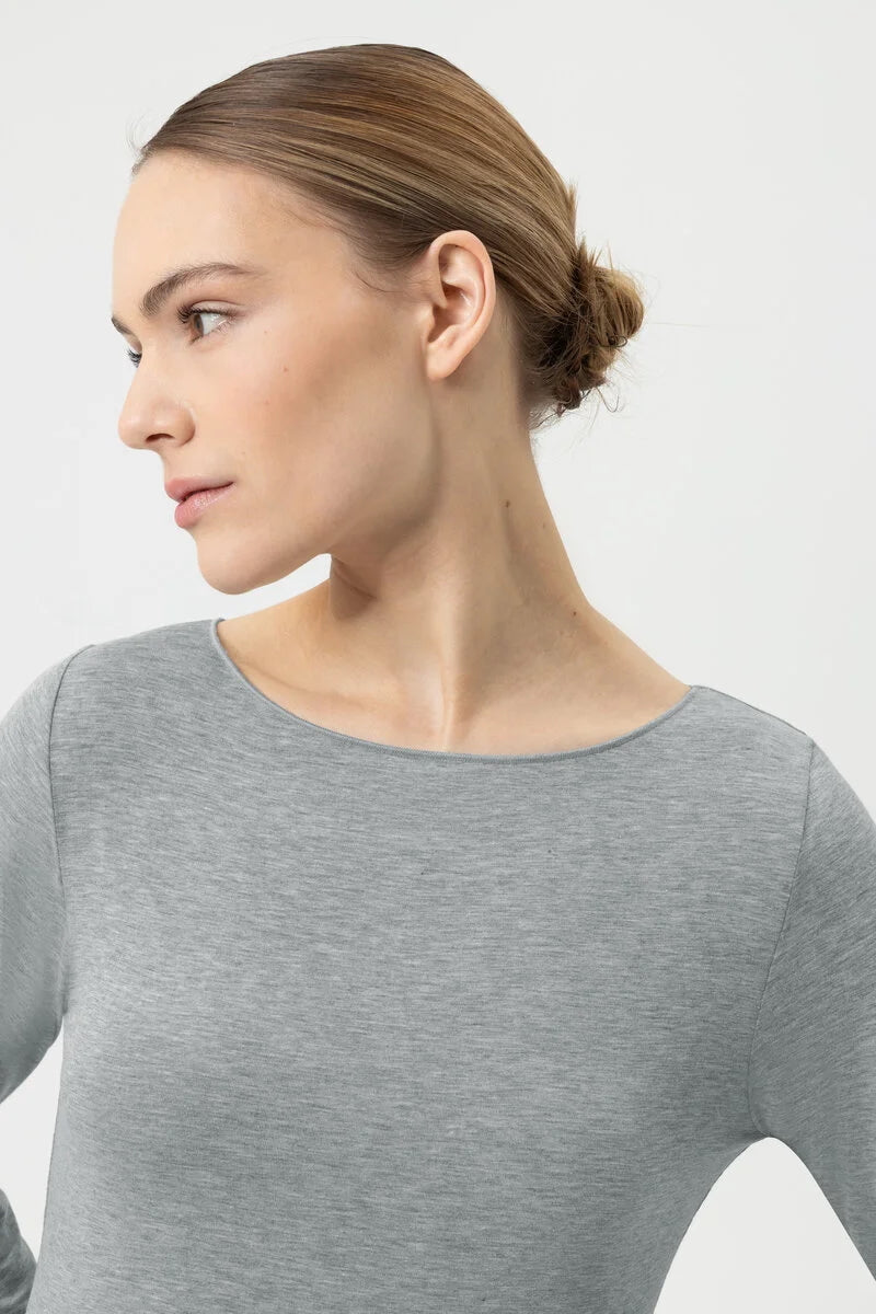 Cozy Cashmere Genser Dusty Grey Melange