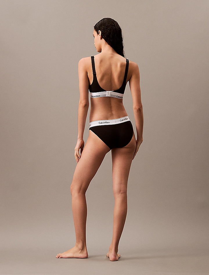 Modern Cotton Bralette Lift Svart