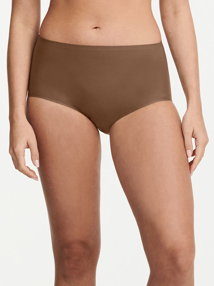 Soft stretch Full Brief Cocoa