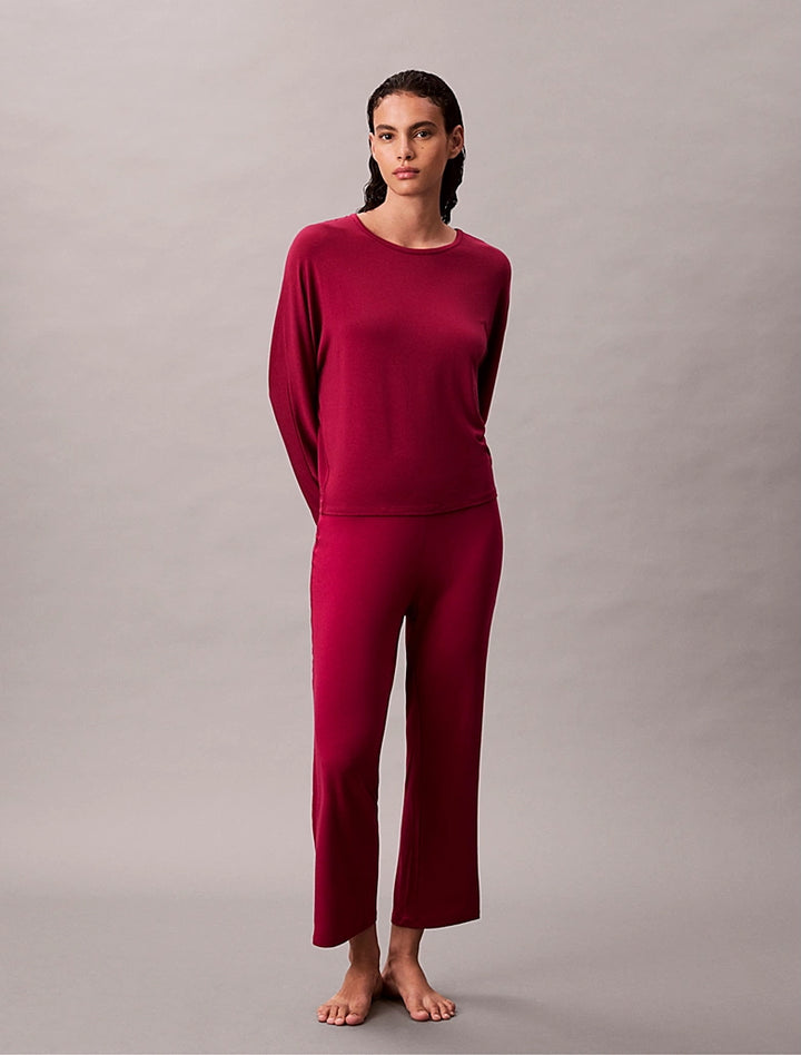 Ultra Soft Modal Pysjamas Beet Red