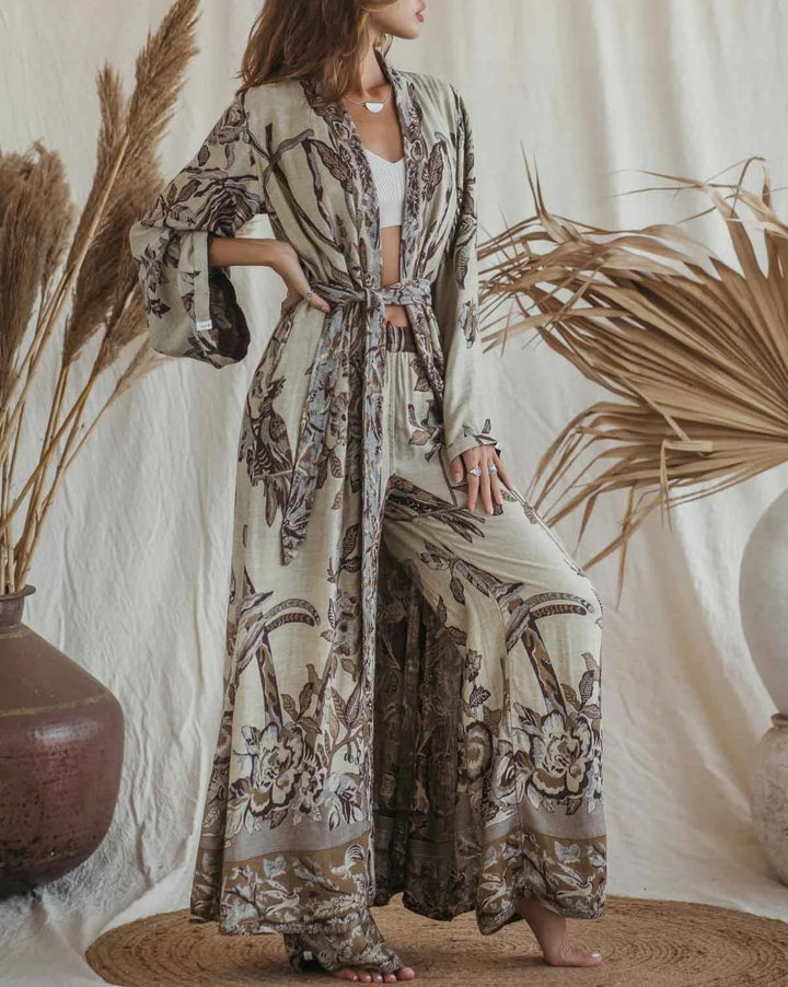 Maxi Kaftan Burnt Umber