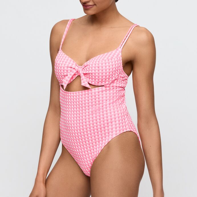 Mary Lynn Badedrakt Rose Gingham