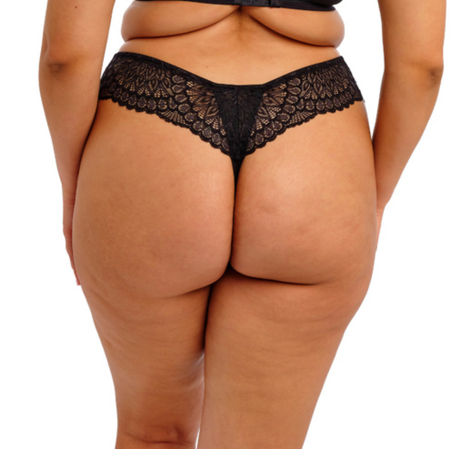 Elomi Tiernie string – feminin og komfortabel truse med blonde og mesh