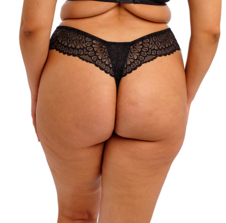 Elomi Tiernie string – feminin og komfortabel truse med blonde og mesh