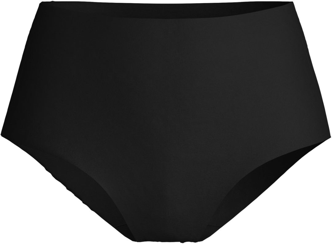 Natural Skin Sømløs Full Brief Svart