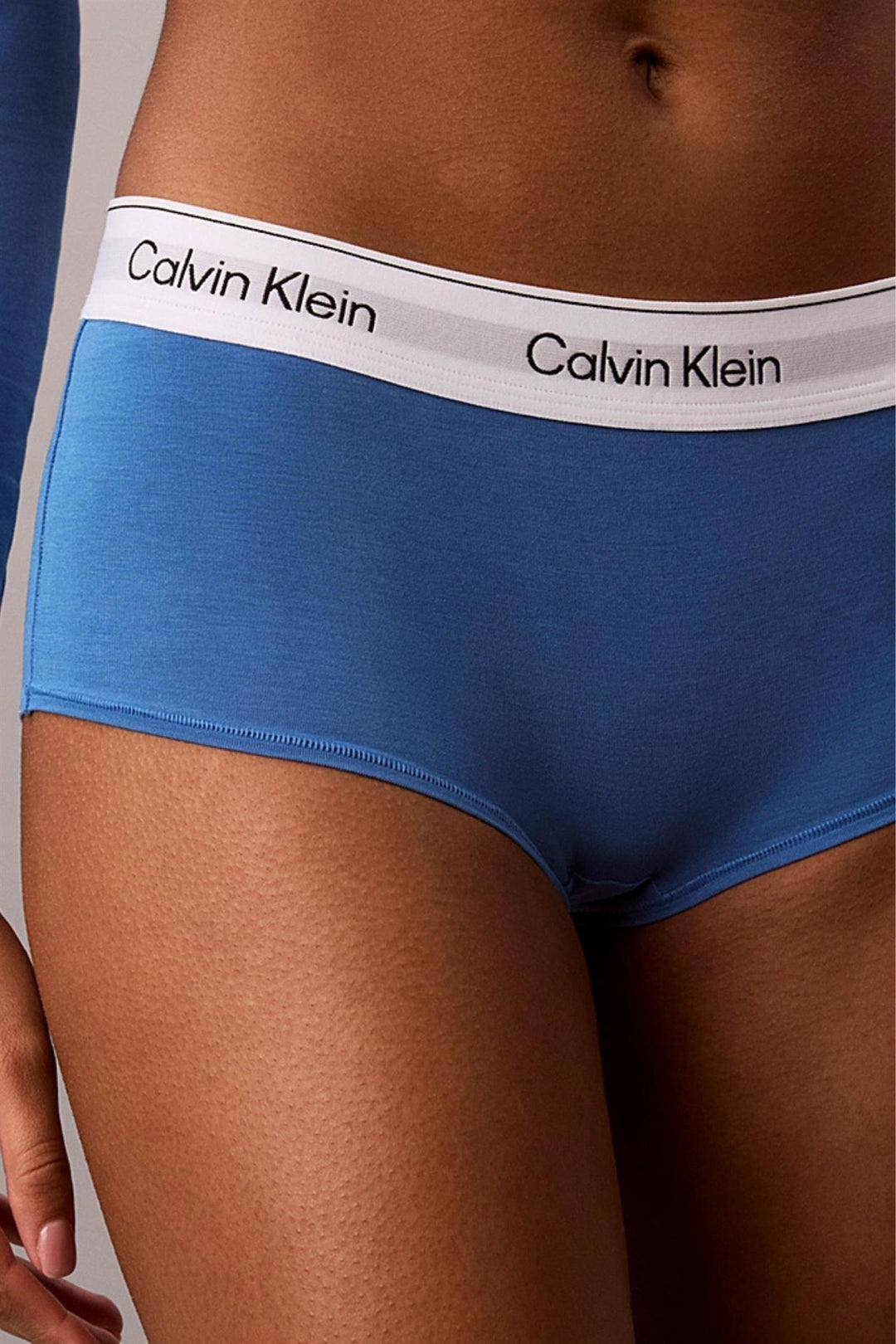 Calvin Klein Icon Modal boyshort i Poseidon Blue