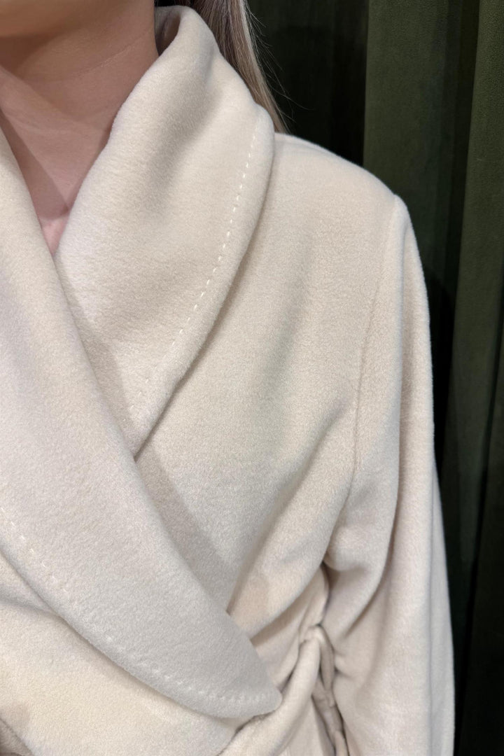 Ruth Morgenkåpe Beige/Ivory