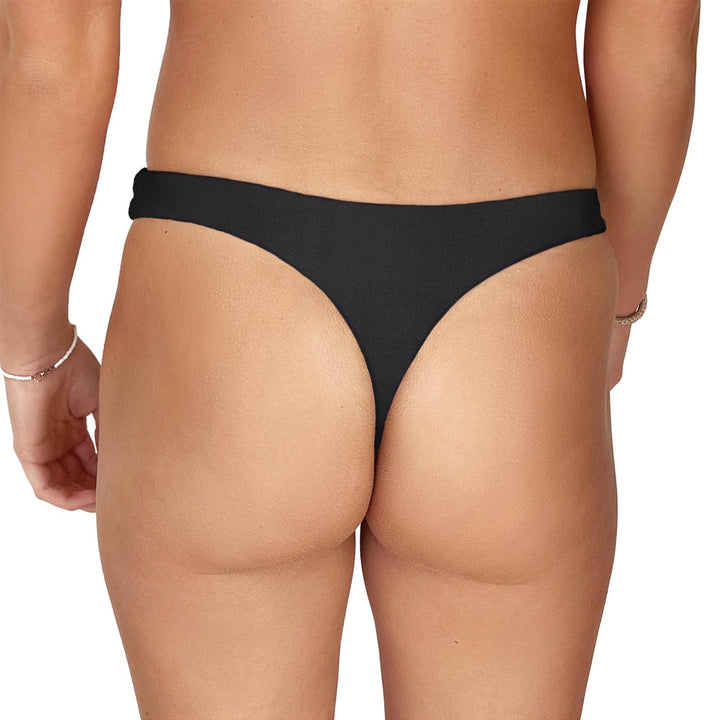 Rio String Bikinitruse Svart