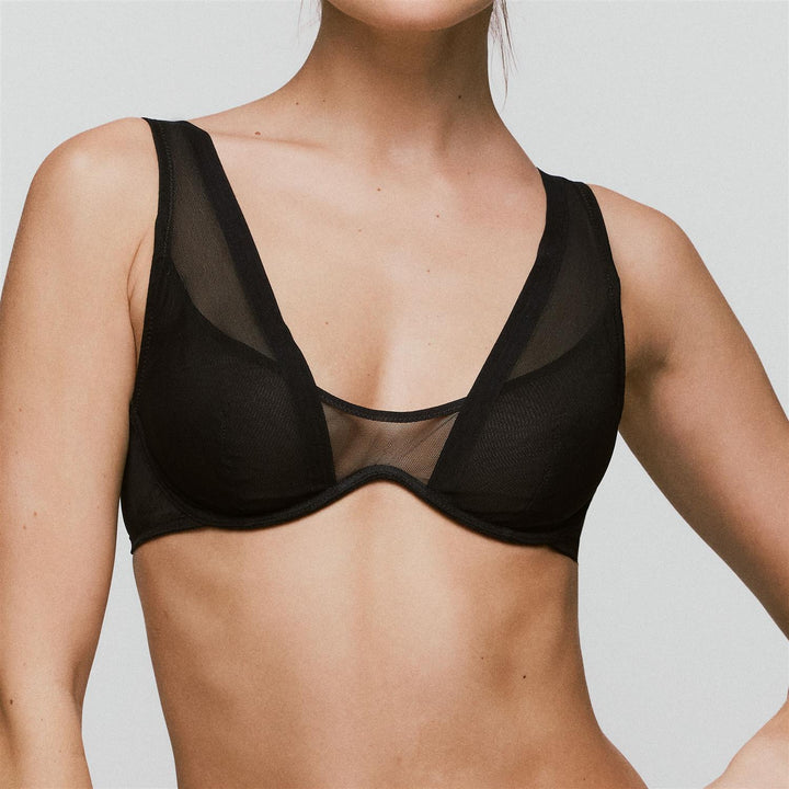 Chalmers Flexi-wire Bralette Svart