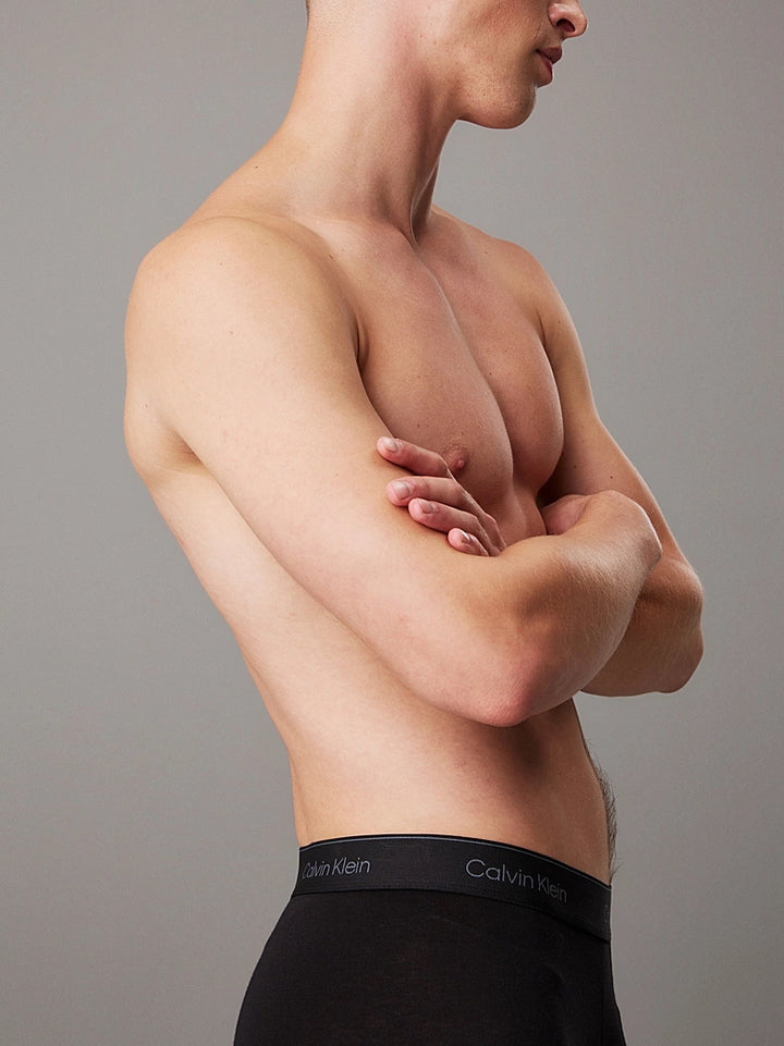 Calvin Klein Icon boxer 3-pk – myk bomullsstretch og sømløs linning