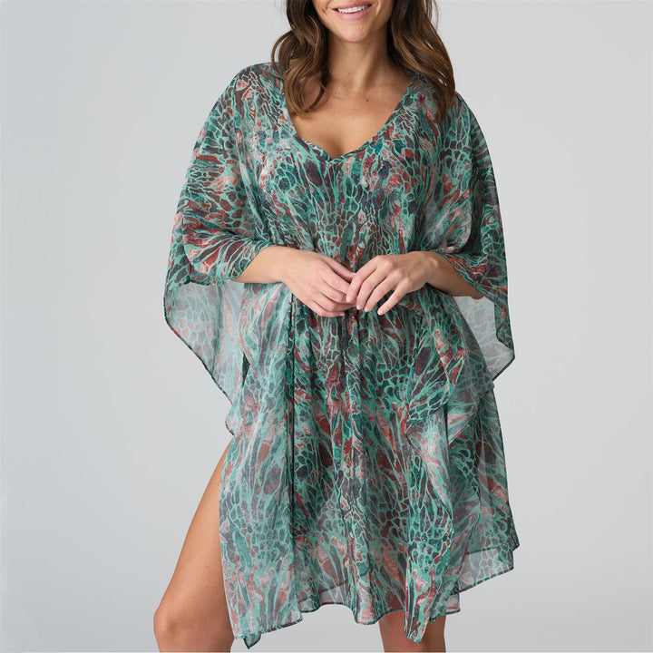 Riyad Kaftan Turquoise Seas