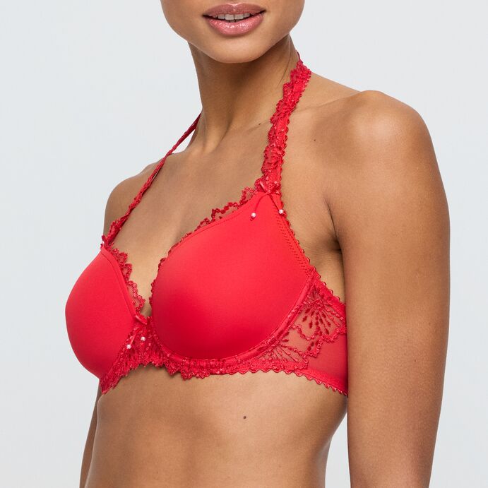Jane Heart Shape Bh True Red