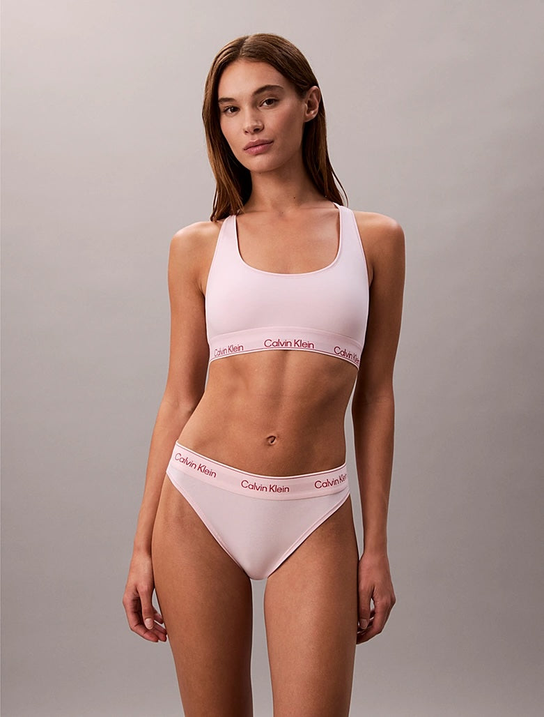 Icon Cotton Modal High Leg Tanga Potpourri