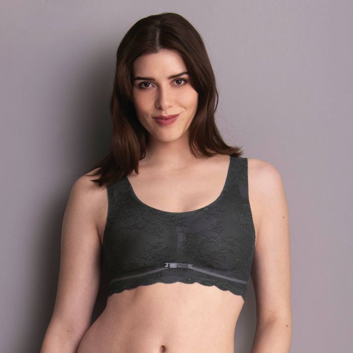 Essential Lace - Bralette Antrasitt