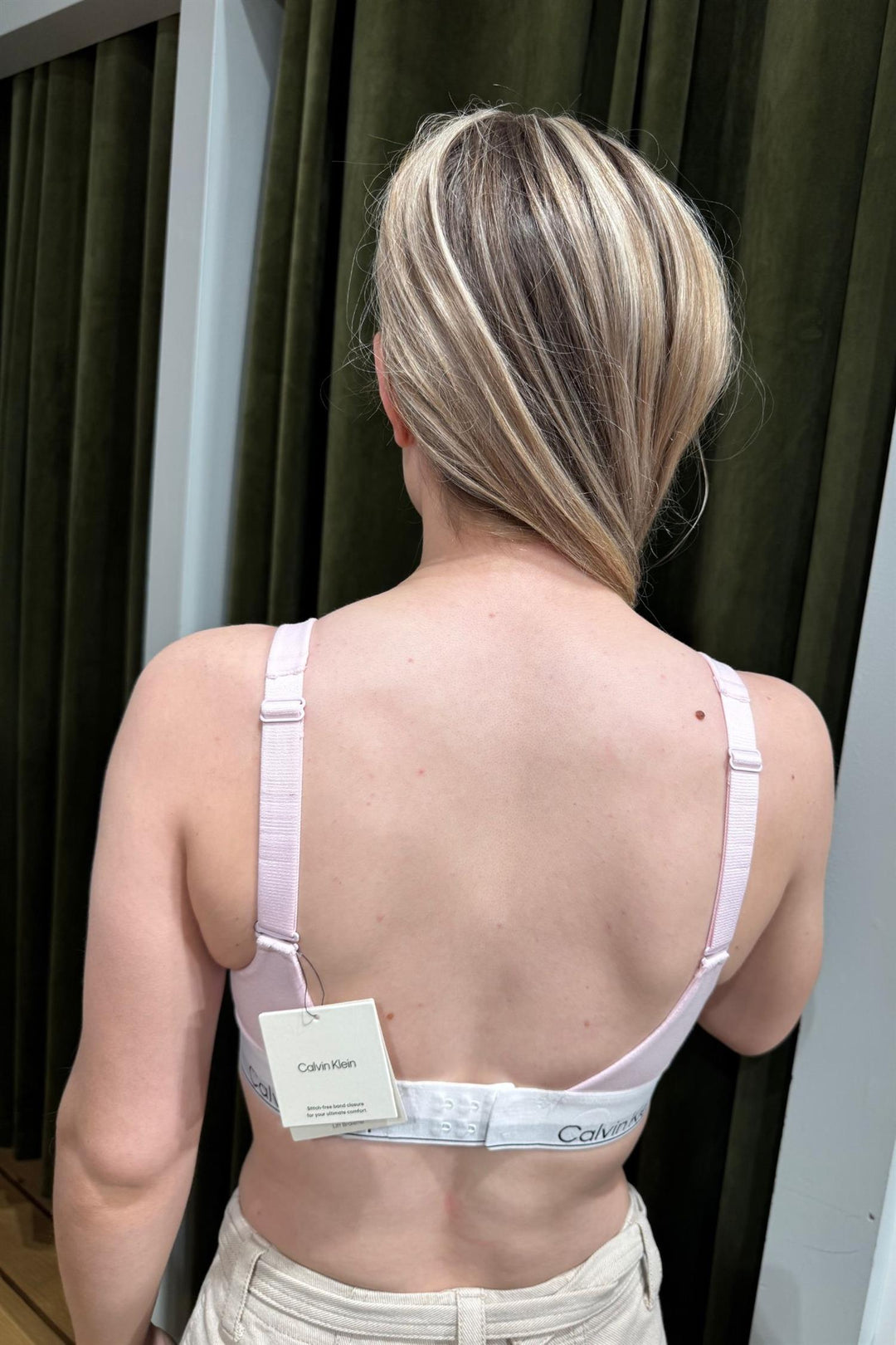 Icon Cotton Modal Bralette Lift Cradle Pink