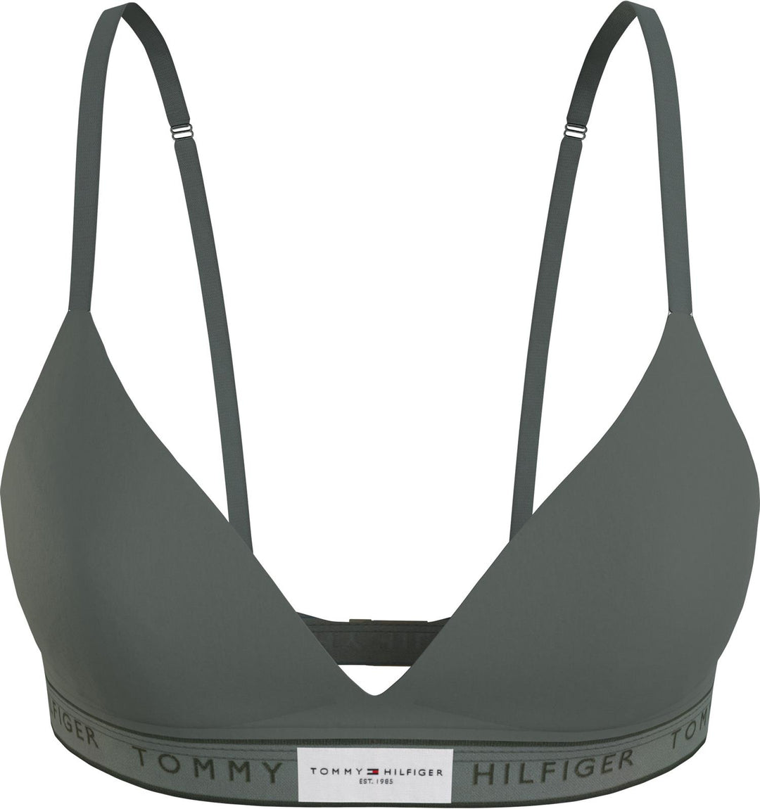 Established Bralette Stonewash Green