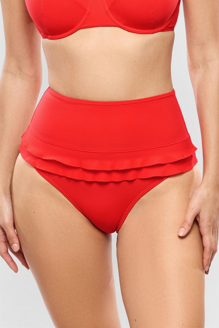Glam High Waist Bikinitruse Poppy