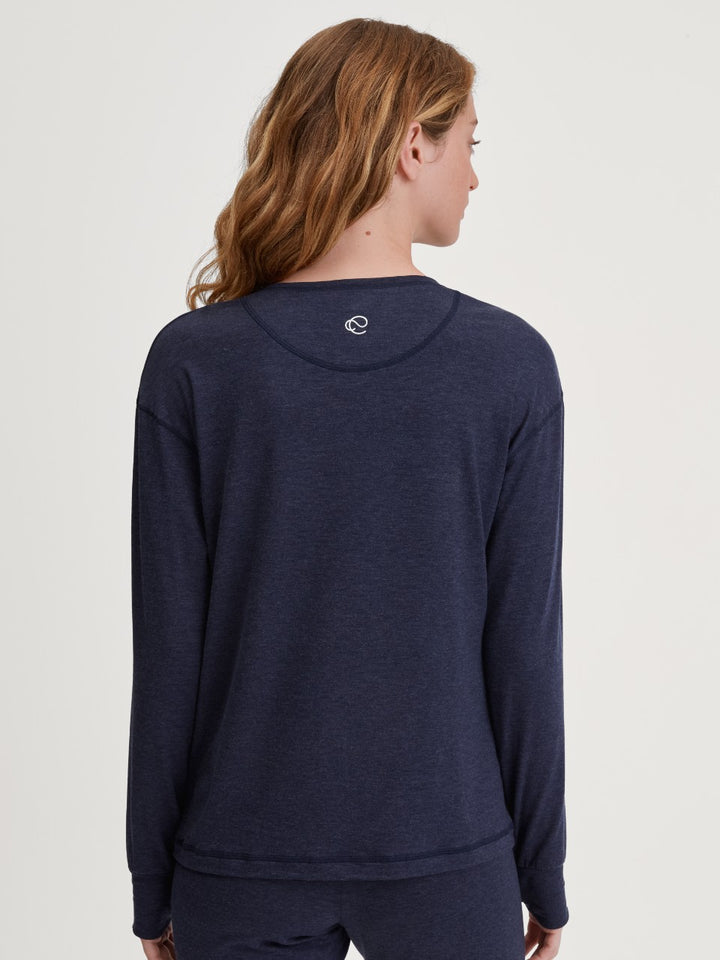 Warming Genser Evening Blue