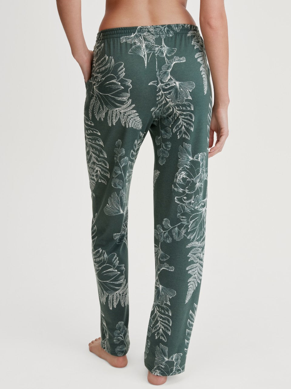 Favourites Botanic Bukser Deep Emerald Green