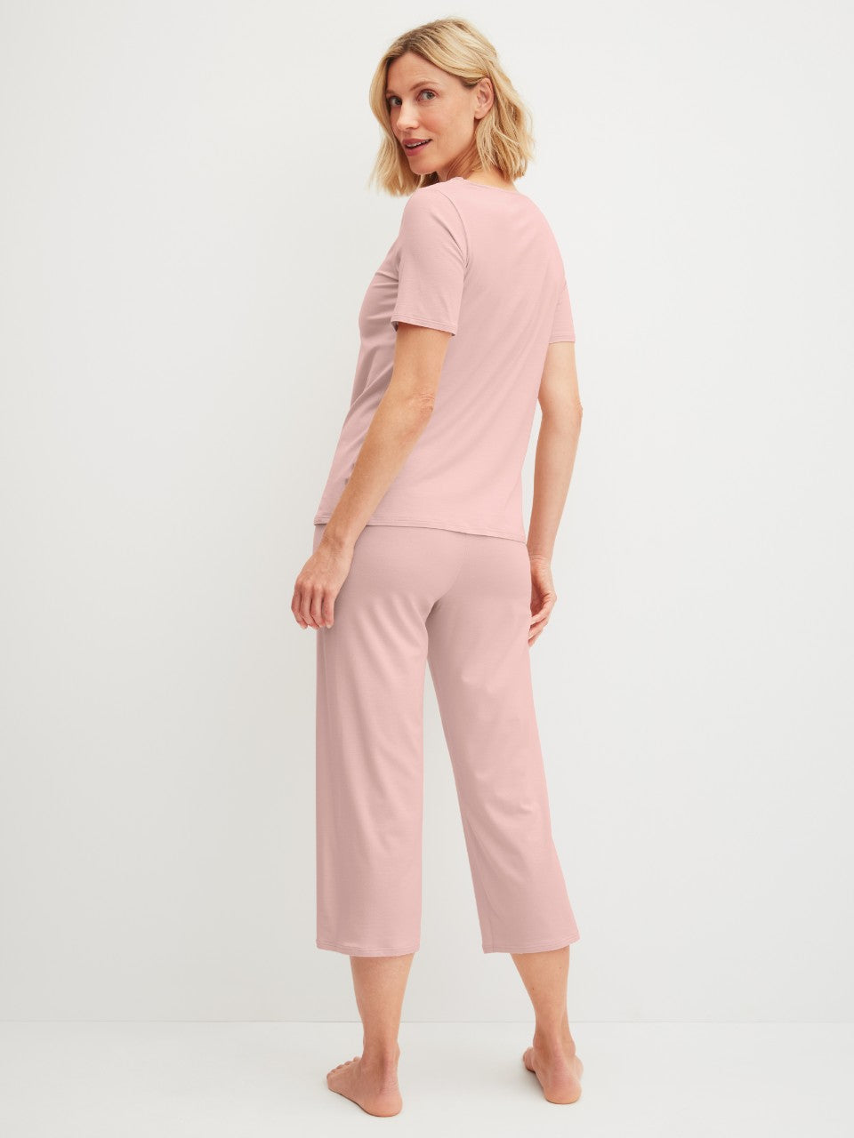 Elegant Dreams 7/8 Pysjamas Peach Rose