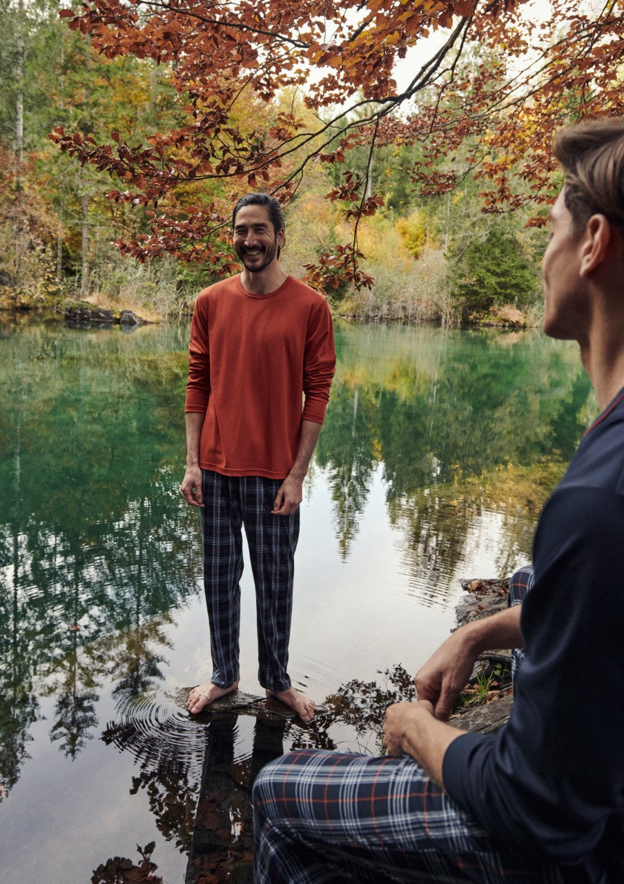 Casual Lounge Pysjamas Rooibos Red