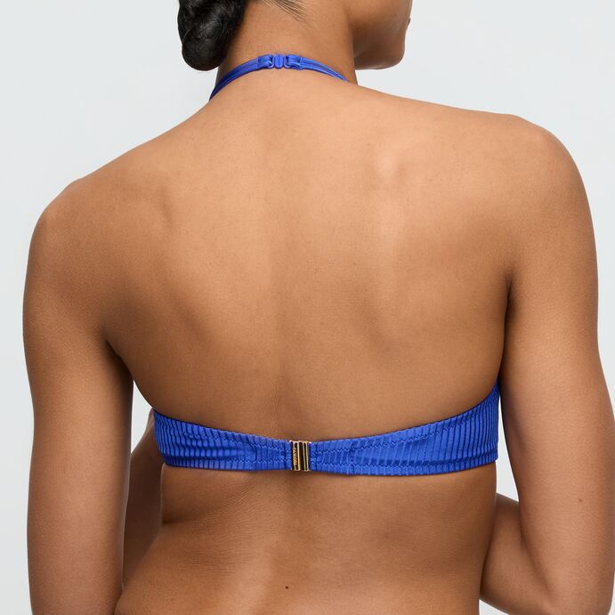 Emly Heart Shape Bikinioverdel Electric Blue
