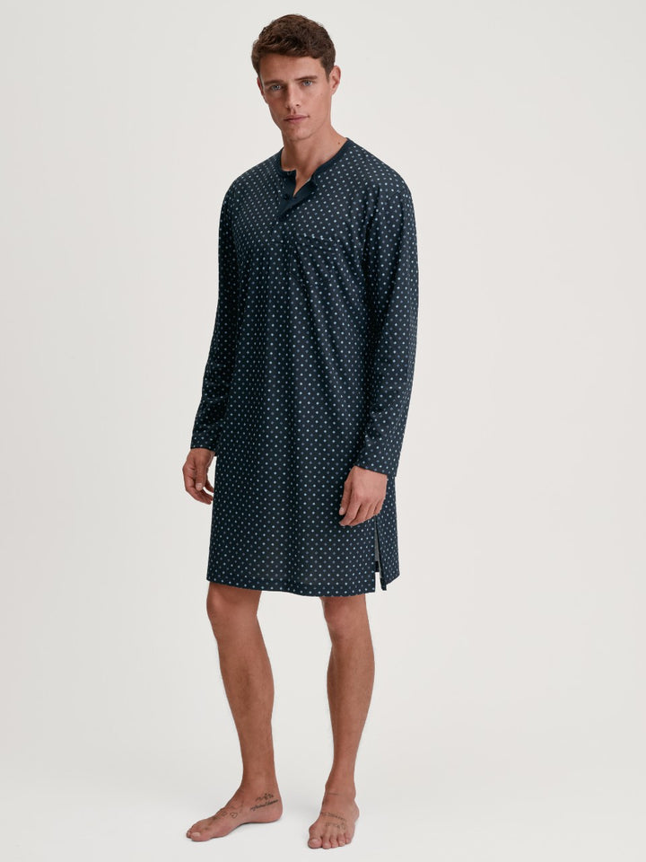 Relax Streamline Nattskjorte Saphir Blue