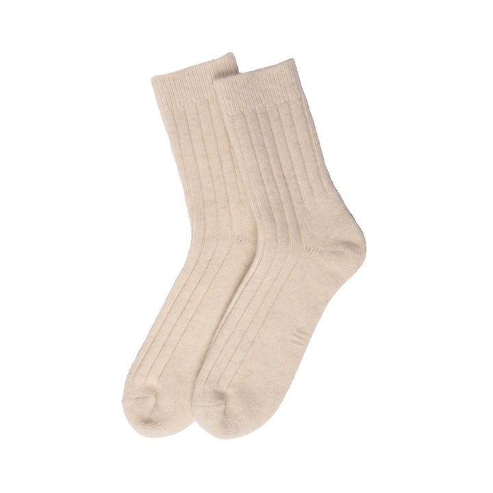Oims Merino Ull Sokker Natural White