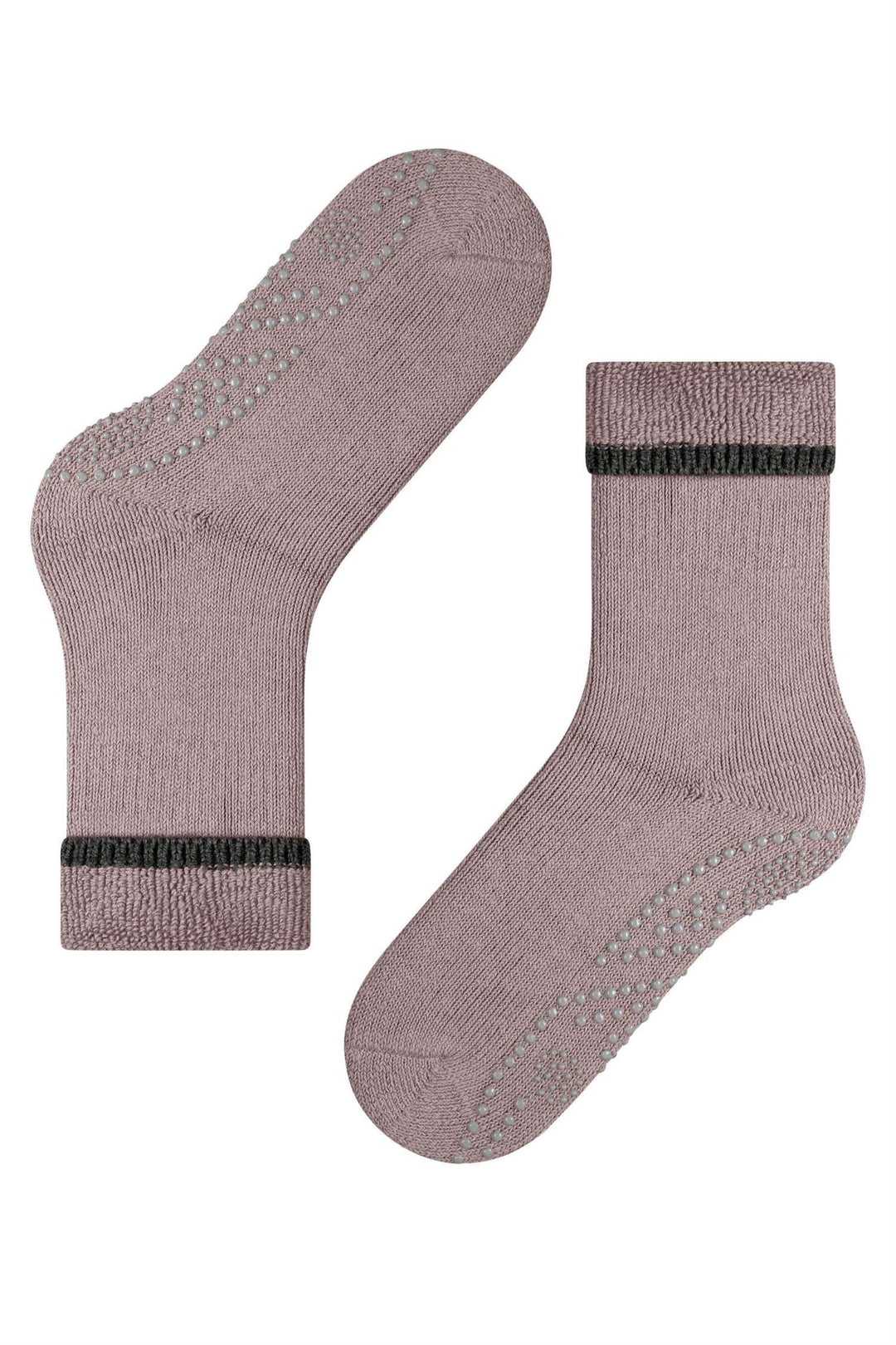 Falke Cuddle Pads antiskli-sokker i Rosewood