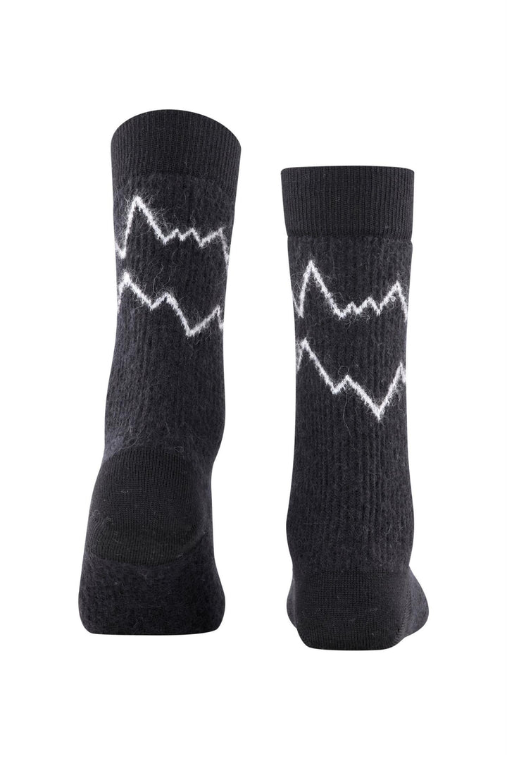 Falke Peak Women Boot Socks i svart