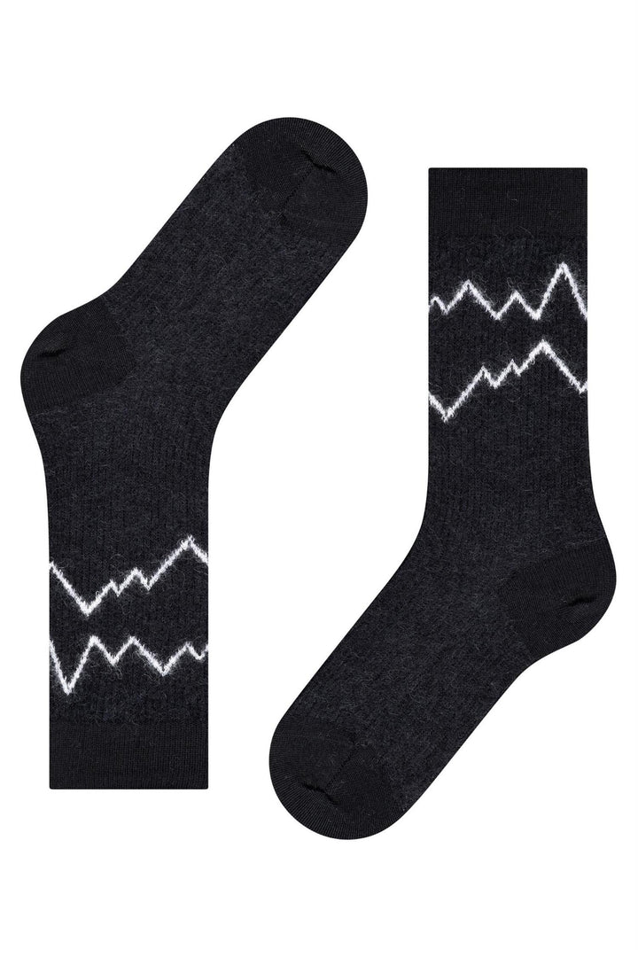 Falke Peak Women Boot Socks i svart